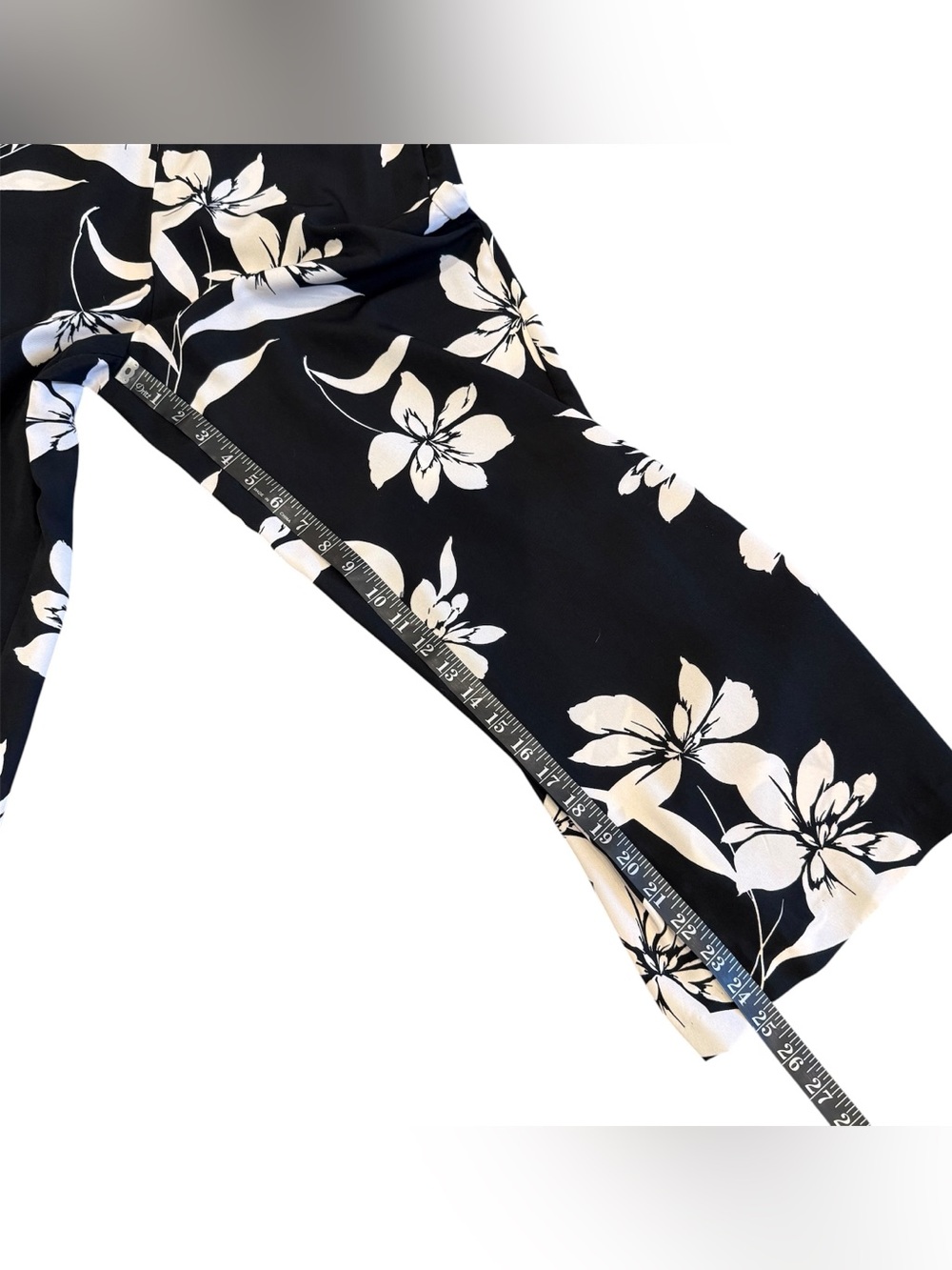 Willow Ryan Floral Tropical Summer Vacation Strapless Wide Leg Jumpsuit Romper S - Picture 14 of 15